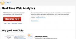 Clicky: Gratis und preisgünstige Echtzeit-Statistiken für Webseiten