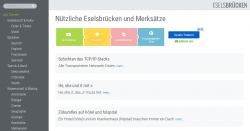 Sammlung von Eselsbrücken & Merksprüche zu vielen Themen!
