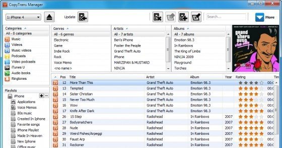 CopyTrans Manager: Musik & Dateien OHNE iTunes auf iPod, iPhone & iPad kopieren