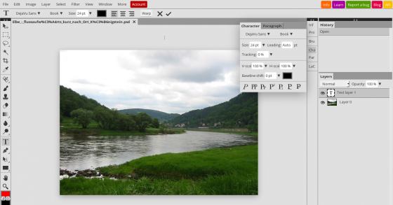 Gratis Photoshop- & Gimp-Grafiken online erstellen & bearbeiten