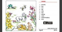 Kostenloser Vokabelkalender von Lingolia.com zum Gratis-Download verfügbar