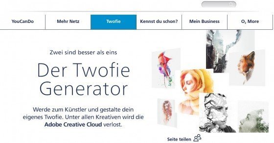 Twofie statt Selfie - Generator erstellt aus einem Selfie einen kreativen Twofie